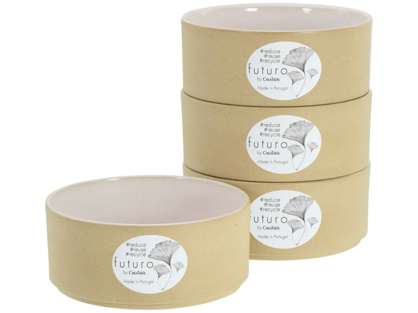 Creatable Bowls & Schüsseln|Geschirrset|Futuro - Mehrzweckschale 4-tlg - Sand