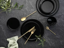Creatable Geschirrset|Teller|Futuro - Speiseteller 4-tlg - Sand