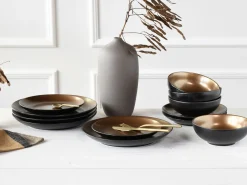 Creatable Geschirrset|Teller|Glamour - Tellerset 12-tlg - gold