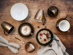 Creatable Becher & Tassen|Geschirrset|Golden Days - Kaffeebecher 2-tlg - Weiss