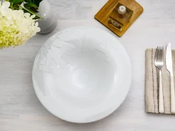 Creatable Pizza & Pasta|Geschirrset|Gourmet - Pastateller 4-tlg - Weiss