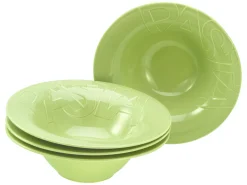 Creatable Pizza & Pasta|Geschirrset|Gourmet - Pastateller 4-tlg - Weiss