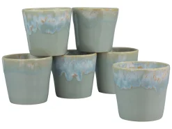 Creatable Becher & Tassen|Geschirrset|Grespresso - Lungobecher 6-tlg - Weiss