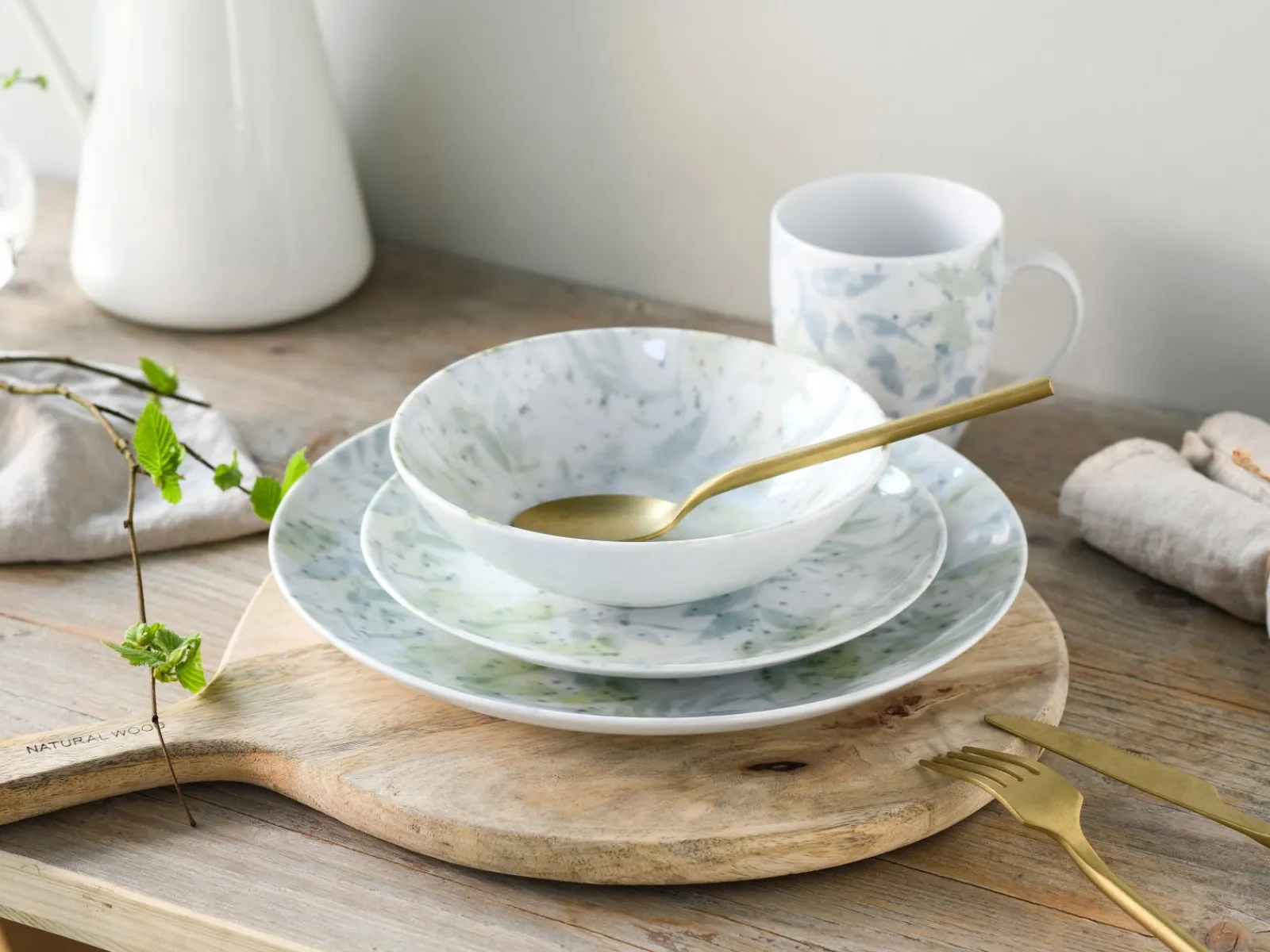 Creatable Geschirrset|Home - Kombiservice 16-tlg - Shabby Chic
