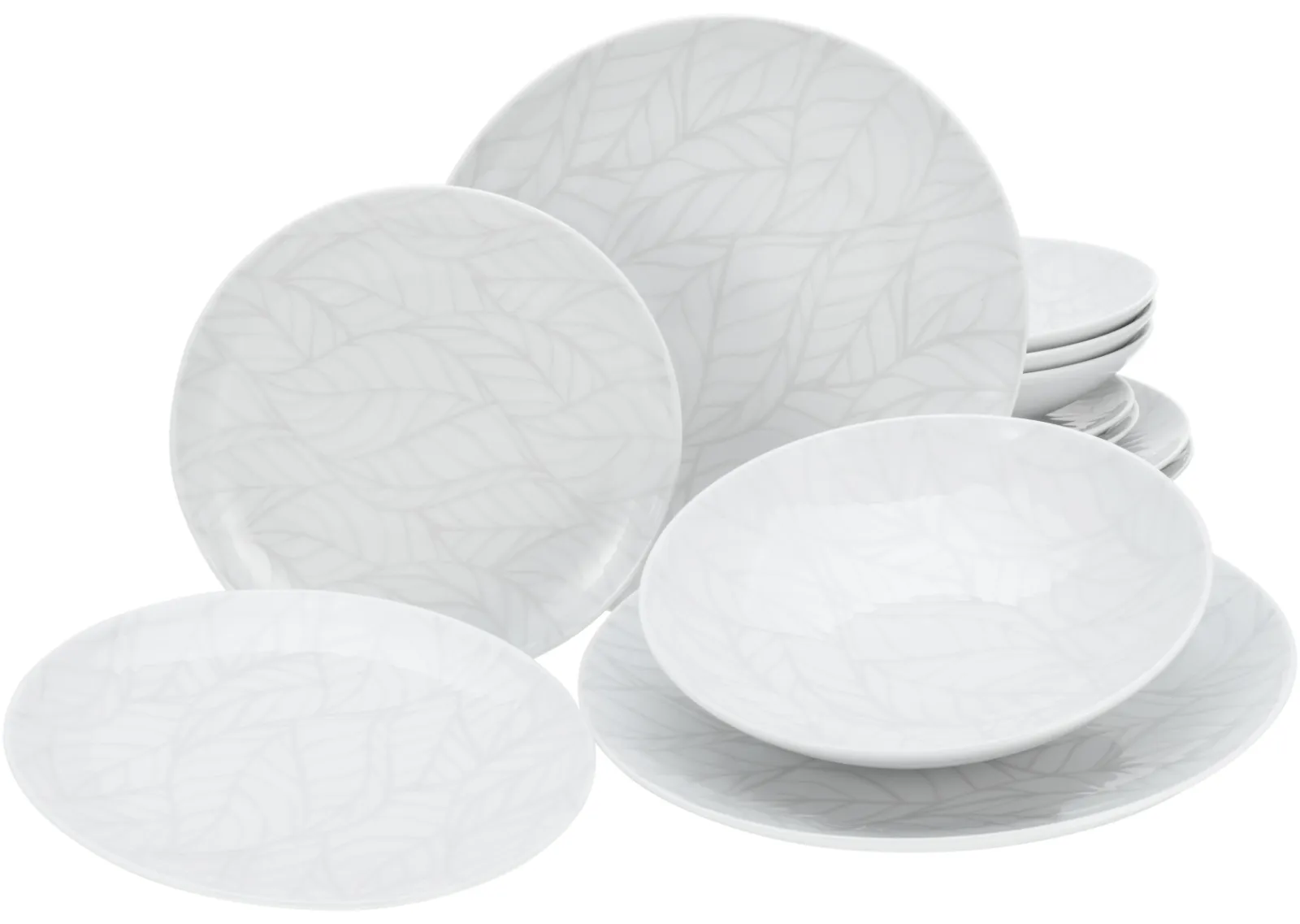 Creatable Geschirrset|Home - Tellerset 12-tlg - Shabby Chic