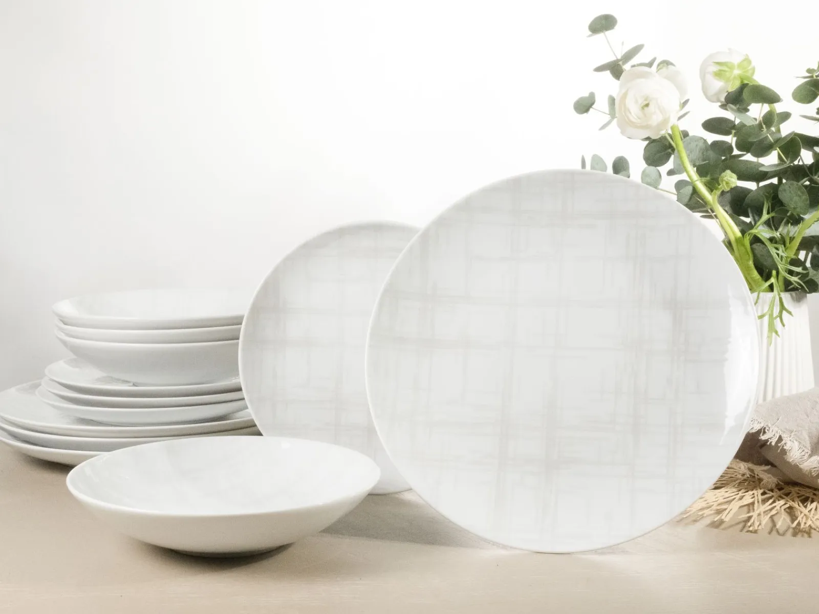 Creatable Geschirrset|Home - Tellerset 12-tlg - Shabby Chic