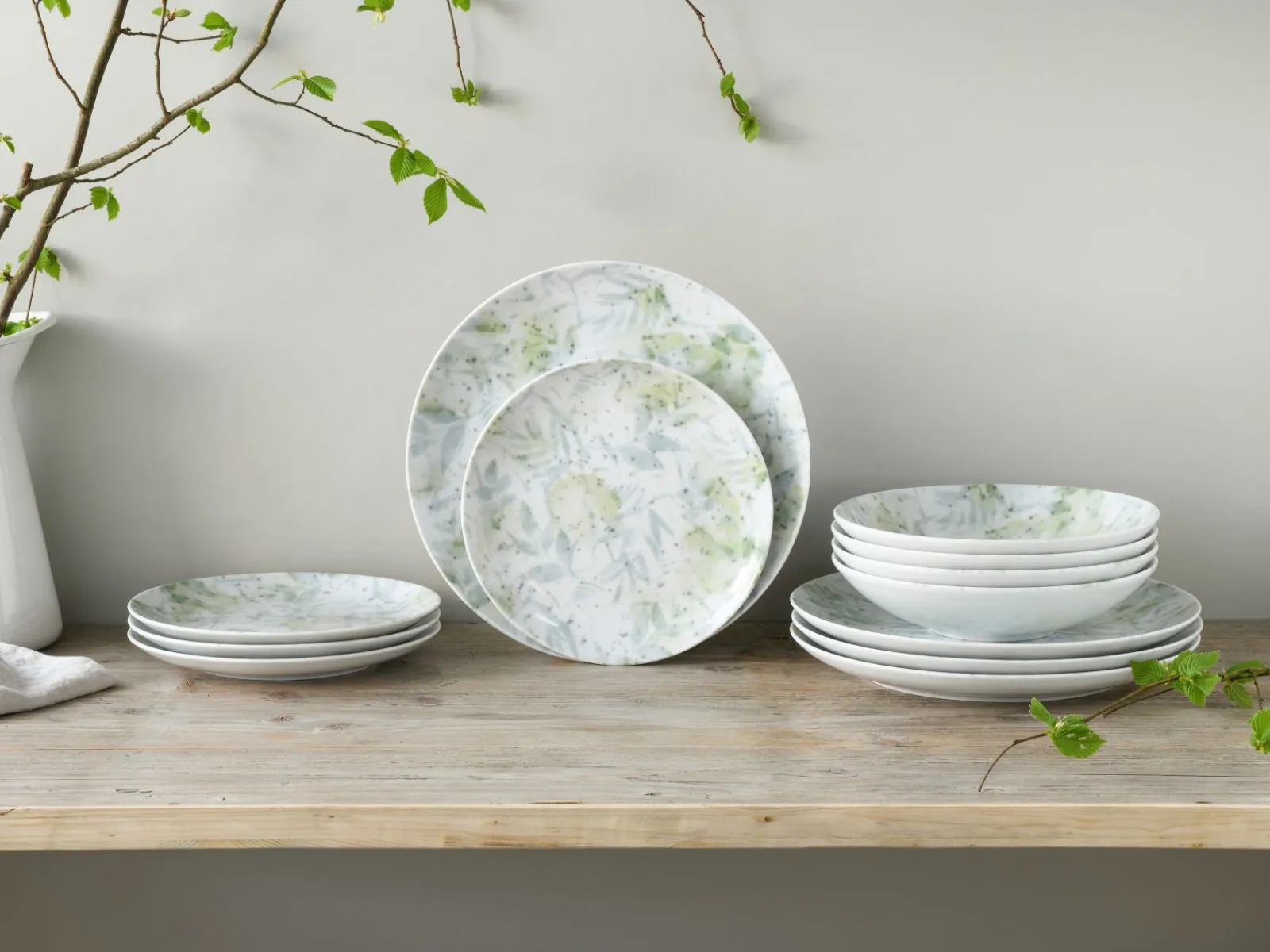 Creatable Geschirrset|Home - Tellerset 12-tlg - Shabby Chic