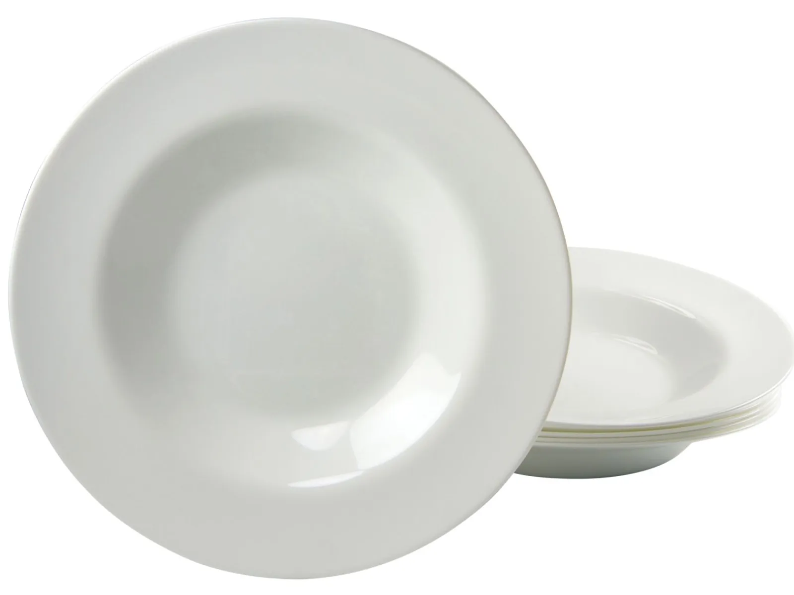 Creatable Teller|Italien Party - Pastateller 6-tlg - Weiss