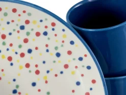 Creatable Geschirrset|Joy - Kombiservice 16-tlg - Blau