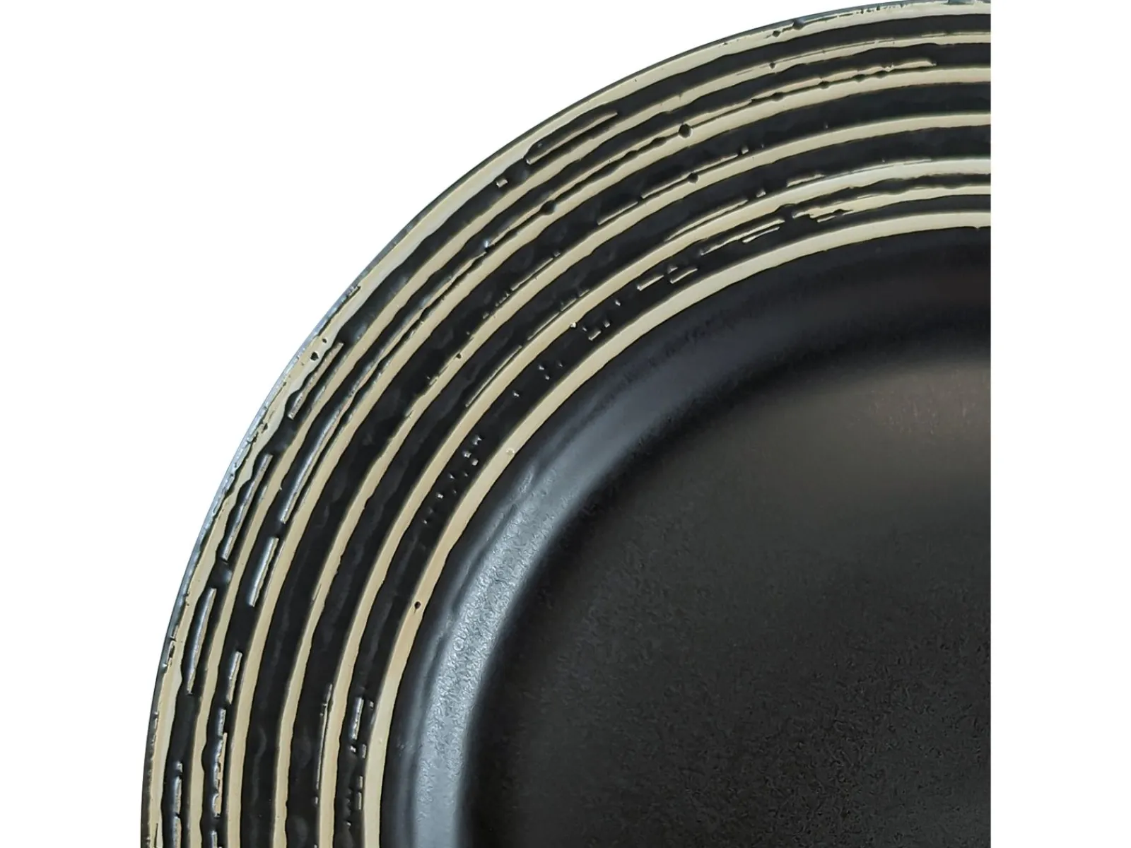 Creatable Geschirrset|La Gomera - Kombiservice 16-tlg - Negra