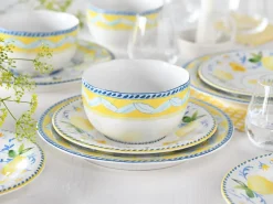 Creatable Geschirrset|Lemona - Tellerset 12-tlg - bunt