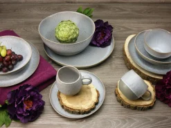 Creatable Geschirrset|Loft Stone - Kombiservice 16-tlg - Stein