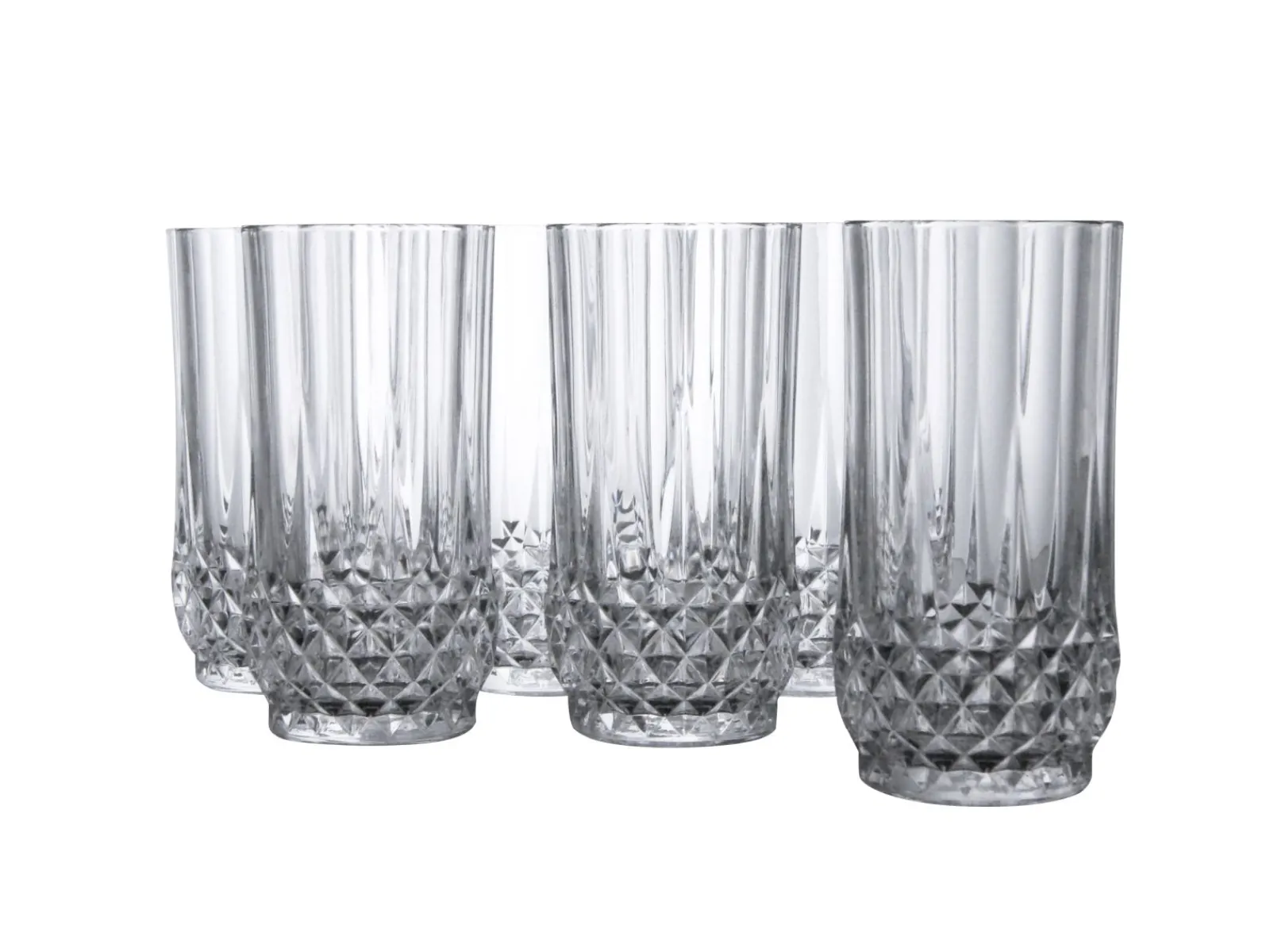 Creatable Becher & Tassen|Longchamp Eclat - Longdrinkbecher 6-tlg - transparent