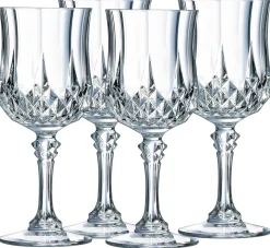 Creatable Sonstiges|Longchamp Eclat - Rotweinkelch 4-tlg - transparent