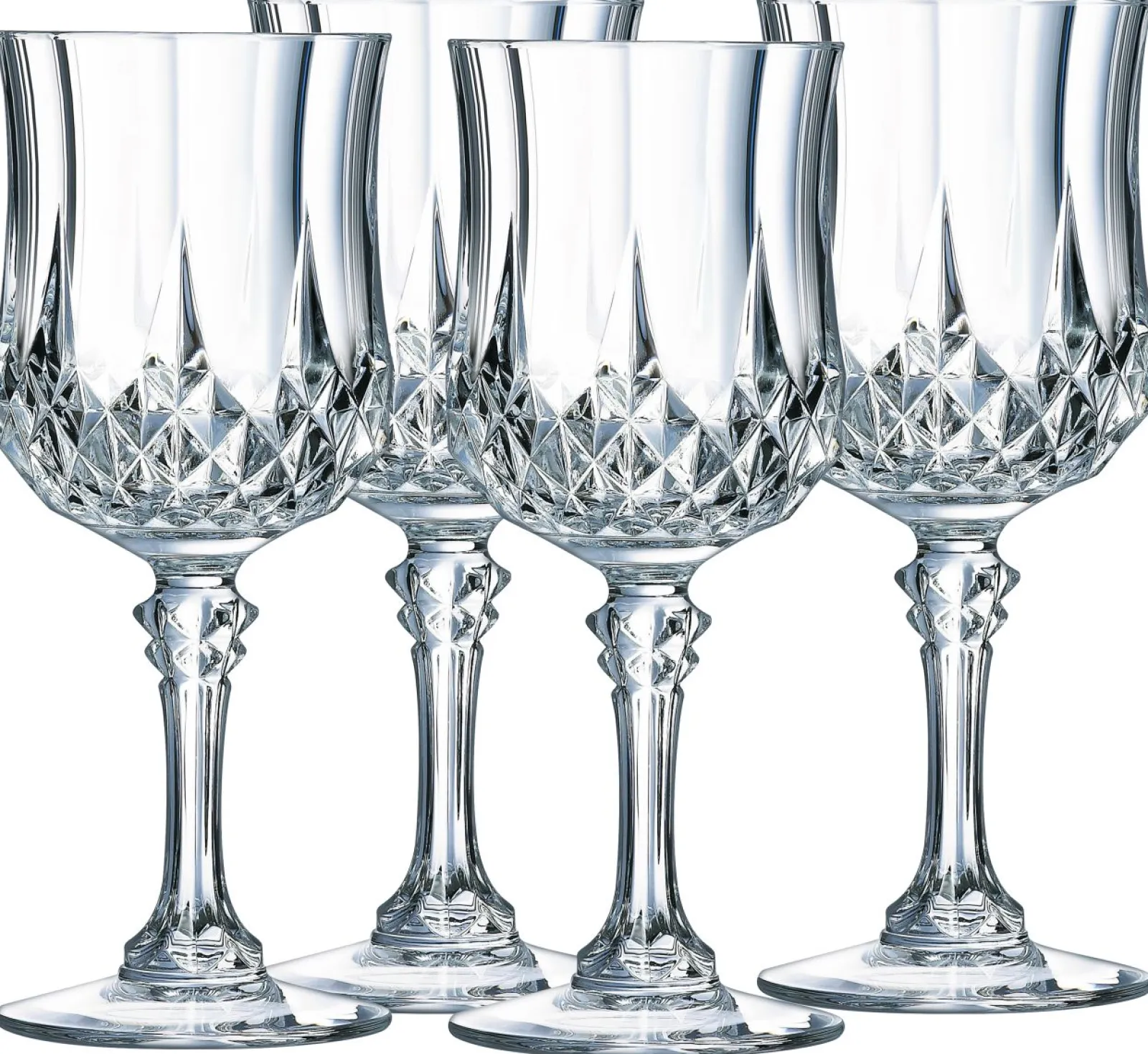 Creatable Sonstiges|Longchamp Eclat - Rotweinkelch 4-tlg - transparent