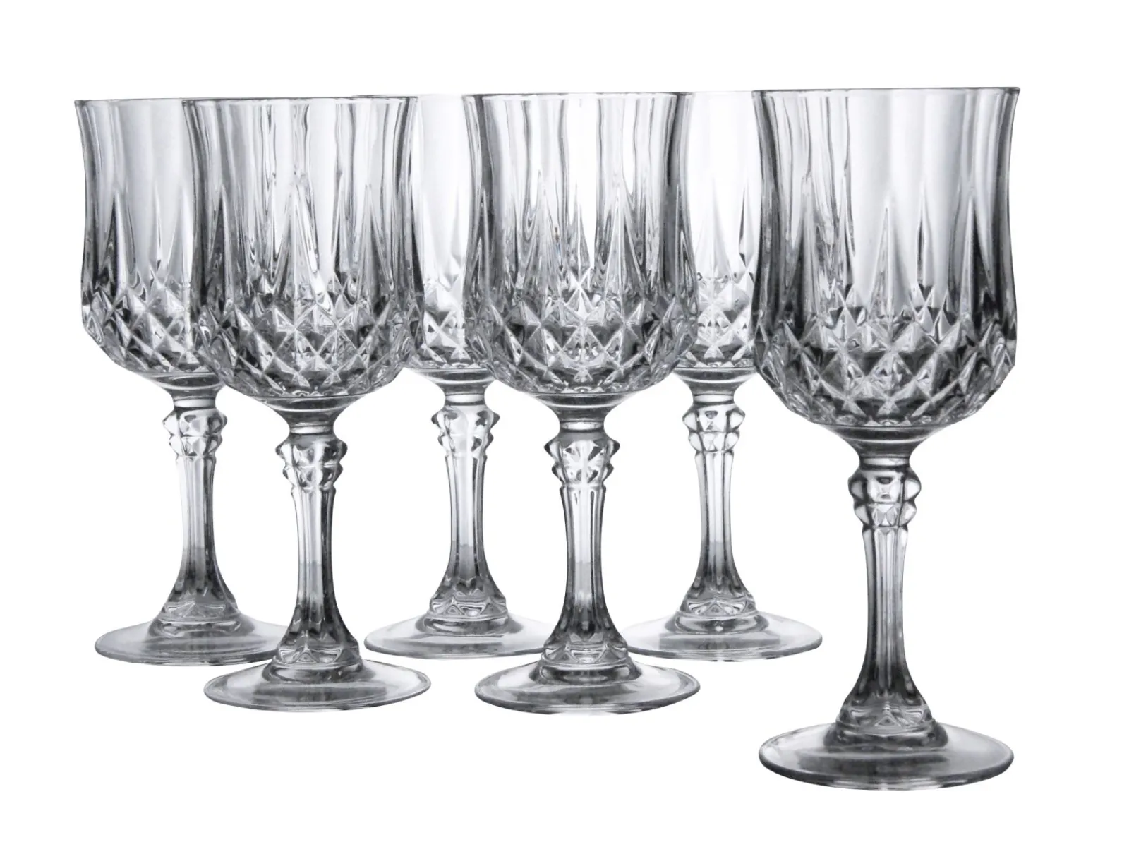 Creatable Sonstiges|Longchamp Eclat - Weissweinkelch 6-tlg - transparent