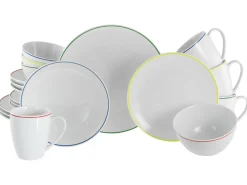 Creatable Geschirrset|Luna Color Line - Kombiservice 20-tlg - Color Line