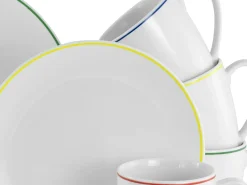 Creatable Geschirrset|Luna Color Line - Kombiservice 16-tlg, Luna - Kombiservice 16-tlg - Weiss