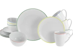 Creatable Geschirrset|Luna Color Line - Kombiservice 16-tlg, Luna - Kombiservice 16-tlg - Weiss