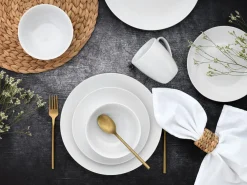 Creatable Geschirrset|Luna Color Line - Kombiservice 16-tlg, Luna - Kombiservice 16-tlg - Weiss