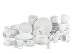 Creatable Geschirrset|Luna - Kombiservice 80-tlg - Weiss