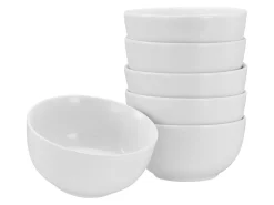 Creatable Bowls & Schüsseln|Geschirrset|Luna - Müslischale 6-tlg - Weiss
