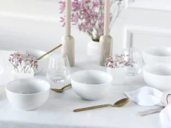 Creatable Bowls & Schüsseln|Geschirrset|Luna - Müslischale 6-tlg - Weiss