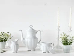 Creatable Geschirrset|Maria Theresia - Kaffeegarnitur 3-tlg - Weiss