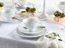 Creatable Geschirrset|Maria Theresia - Kaffeeservice 18 tlg - Weiss