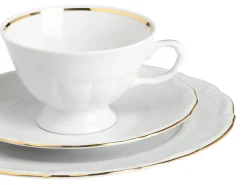 Creatable Geschirrset|Maria Theresia - Kaffeeservice 18-tlg - gold