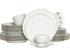 Creatable Geschirrset|Maria Theresia - Kombiservice 30-tlg - gold