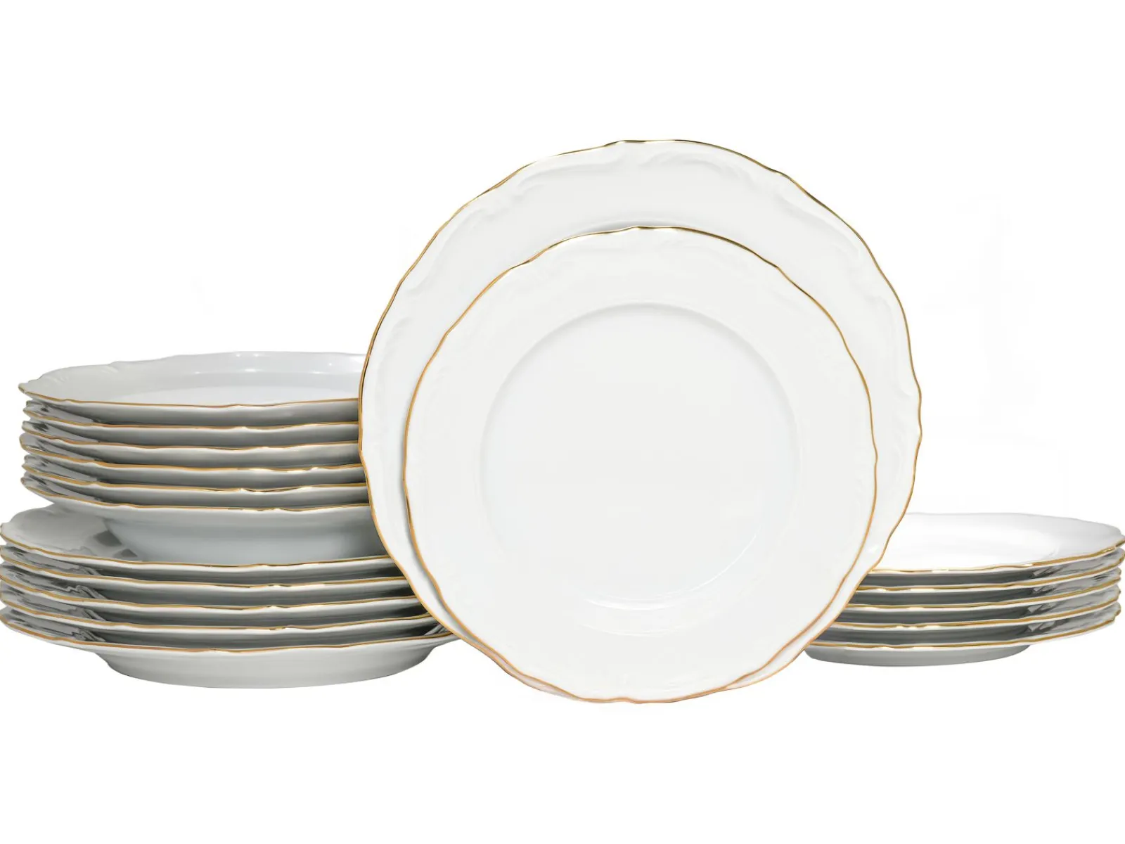 Creatable Teller|Maria Theresia - Tellerset 18-tlg - gold