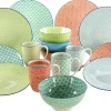 Creatable Geschirrset|Mediterran - Kombiservice 16-tlg - Bunt