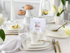 Creatable Geschirrset|Melbourne - Kombiservice 30-tlg - Creme