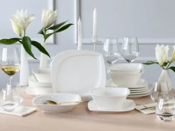 Creatable Geschirrset|Melbourne - Kombiservice 16-tlg - Creme