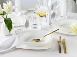 Creatable Geschirrset|Melbourne - Tafelservice 12-tlg - Creme