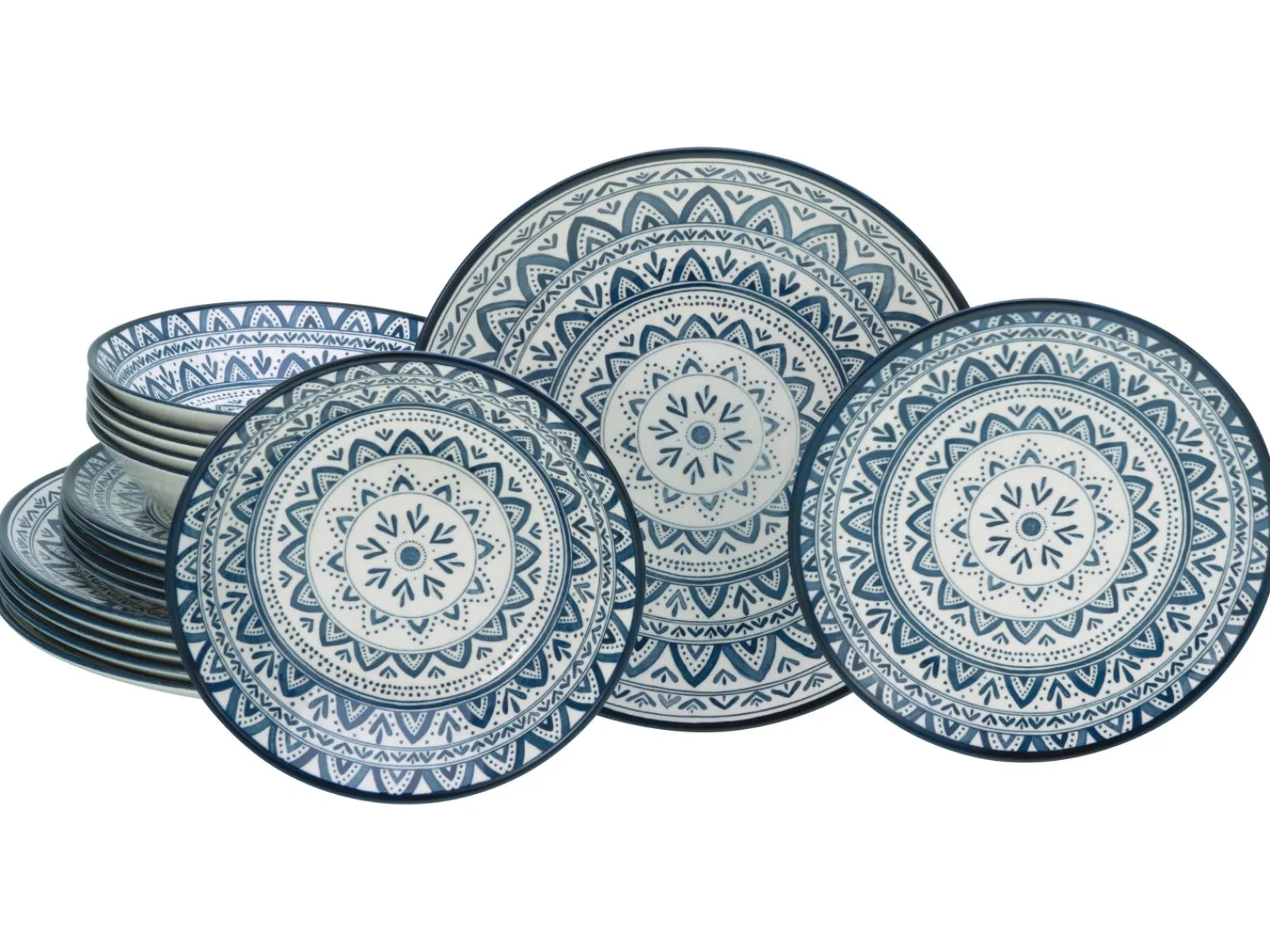 Creatable Geschirrset|Teller|Mexico - Tellerset 18-tlg - Rot