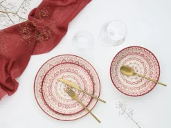 Creatable Geschirrset|Teller|Mexico - Tellerset 18-tlg - Rot