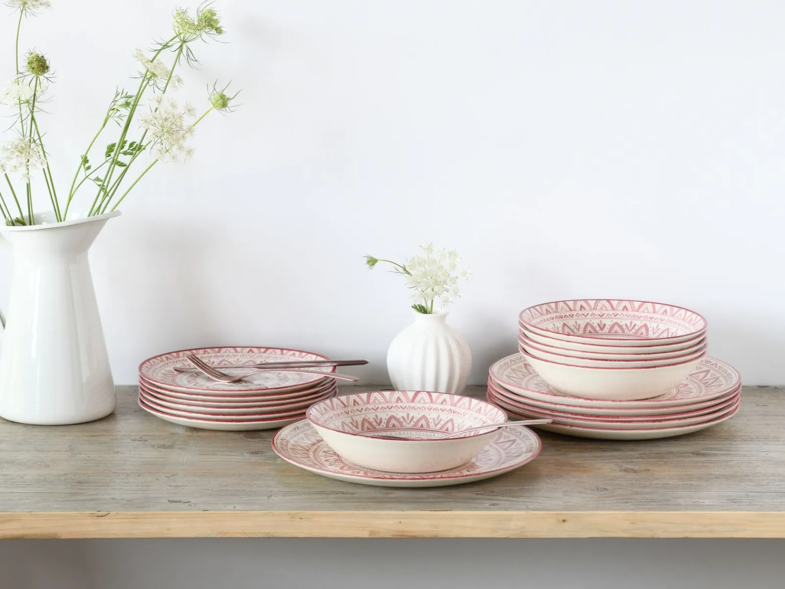 Creatable Geschirrset|Teller|Mexico - Tellerset 18-tlg - Rot