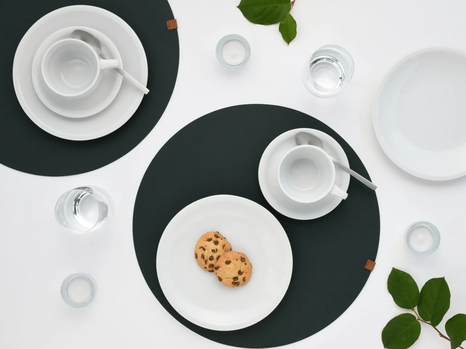 Creatable Geschirrset|Milano - Kaffeeservice 18-tlg - Weiss