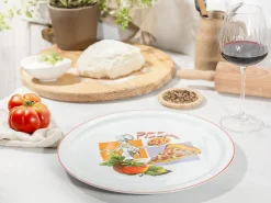 Creatable Geschirrset|Teller|Milano - Pizzateller 4-tlg - Pizzabäcker
