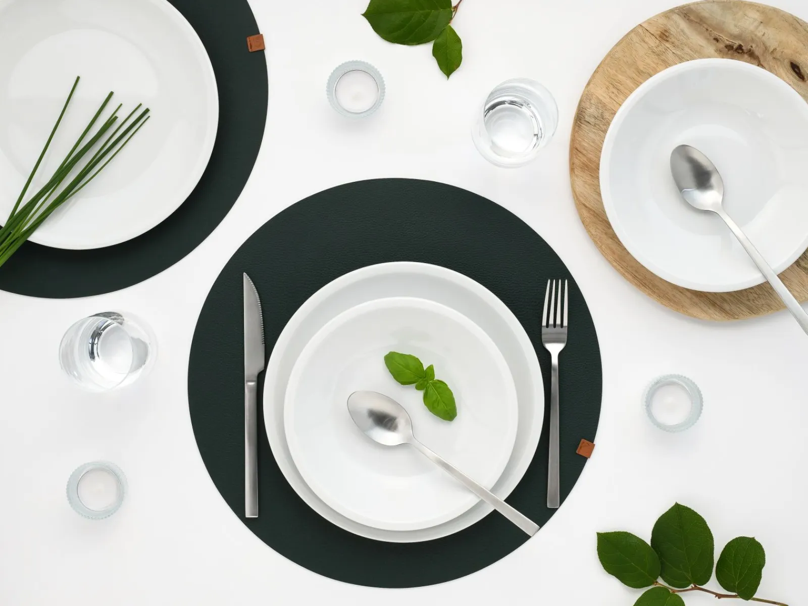 Creatable Teller|Milano - Tellerset 18-tlg - Weiss