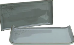 Creatable Platten|Geschirrset|Nature Collection - BBQ Platte 2-tlg - Water