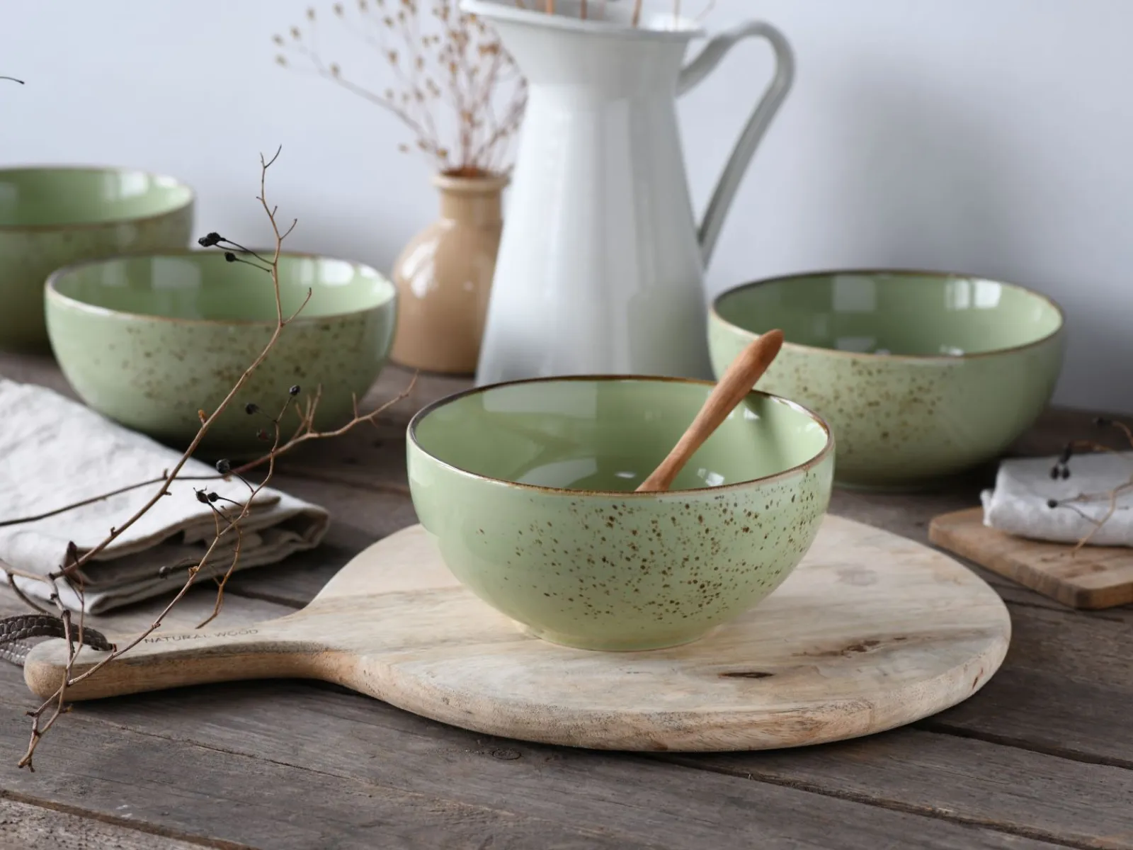 Creatable Bowls & Schüsseln|Geschirrset|Nature Collection - Buddha Bowl 4-tlg - bunt