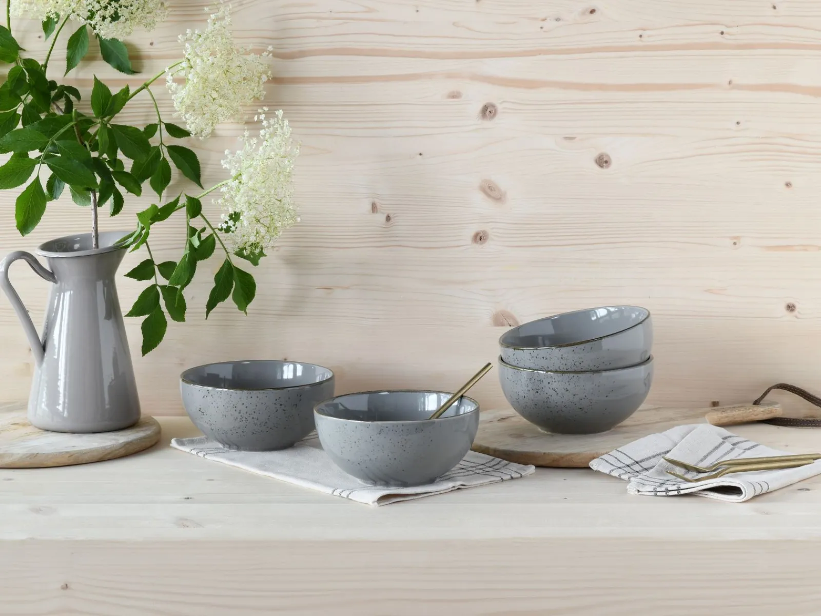 Creatable Bowls & Schüsseln|Geschirrset|Nature Collection - Buddha Bowl 4-tlg - bunt
