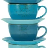 Creatable Becher & Tassen|Geschirrset|Nature Collection - Cappuccinotassen 8-tlg - bunt