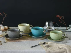 Creatable Becher & Tassen|Geschirrset|Nature Collection - Cappuccinotassen 8-tlg - bunt