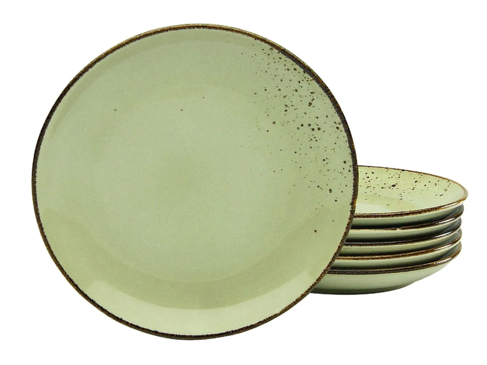 Creatable Geschirrset|Teller|Nature Collection - Dessertteller 6-tlg - Curry