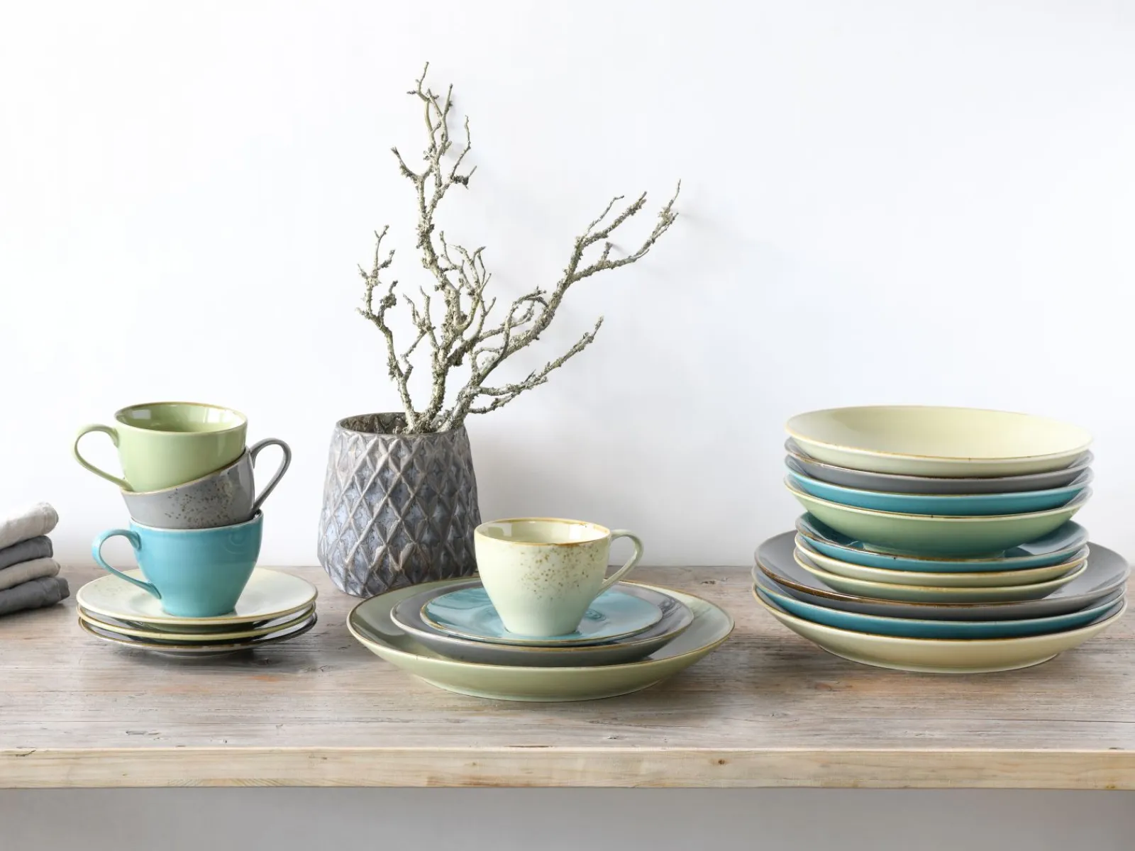 Creatable Geschirrset|Nature Collection - Kombiservice 20-tlg - bunt