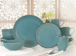 Creatable Geschirrset|Nature Collection - Kombiservice 16-tlg - Aqua